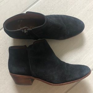 Black Suede Booties